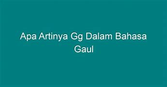 3K Artinya Dalam Bahasa Gaul Adalah Singkatan Dari